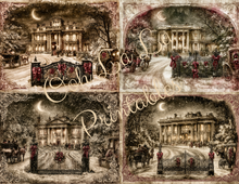 Load image into Gallery viewer, Christmas Rose Manor- Ooh La La Printables