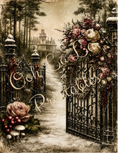 Load image into Gallery viewer, Christmas Rose Manor- Ooh La La Printables