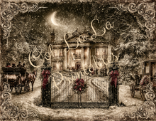 Load image into Gallery viewer, Christmas Rose Manor- Ooh La La Printables