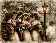 Load image into Gallery viewer, Christmas Rose Manor- Ooh La La Printables