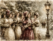 Load image into Gallery viewer, Christmas Rose Manor- Ooh La La Printables