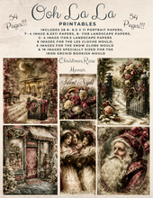 Load image into Gallery viewer, Christmas Rose Manor- Ooh La La Printables