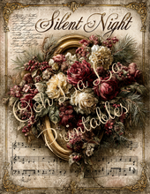 Load image into Gallery viewer, Christmas Rose Manor- Ooh La La Printables