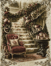 Load image into Gallery viewer, Christmas Rose Manor- Ooh La La Printables
