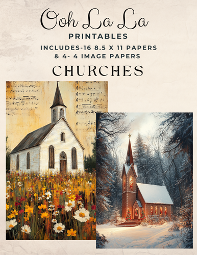 Churches- Ooh La La Printables