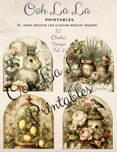 Load image into Gallery viewer, Cloches Vol. 2- Ooh La La Printables