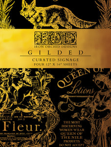 Summer/Fall 2024- CURATED SIGNAGE FOIL TRANSFER 4- 12