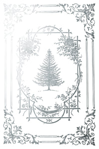 2025 Winter Holiday Collection Iron Orchid Figgy & Flourish Foil Transfer 8x12- 8 page Pad