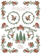 Load image into Gallery viewer, 2025 Winter Holiday  Collection Iron Orchid La Folie Paint Inlay 12x16 pad
