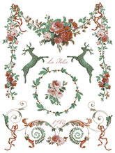 Load image into Gallery viewer, 2025 Winter Holiday  Collection Iron Orchid La Folie Paint Inlay 12x16 pad