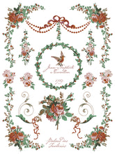 Load image into Gallery viewer, 2025 Winter Holiday  Collection Iron Orchid La Folie Paint Inlay 12x16 pad