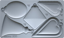 Load image into Gallery viewer, 2025 Winter Holiday Collection Iron Orchid Winter Bibelots 2 6x10 Mould