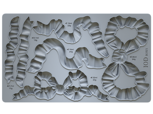 Summer/Fall 2024- BOWS MOULD 6"x10" *INCLUDES A FREE CLASS!* Great for Holiday time!