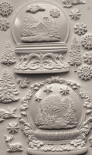 Load image into Gallery viewer, 2025 Winter Holiday Collection Iron Orchid Winter Snow Globes 6x10 Mould