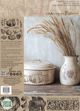 Load image into Gallery viewer, 2025 Winter Holiday Collection Iron Orchid Autumn Blessings 12x12 Stamp