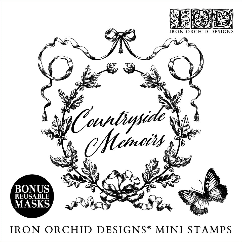 2025 Iron Orchid Countryside Memoirs Stamp 4- 6x6 Sheets