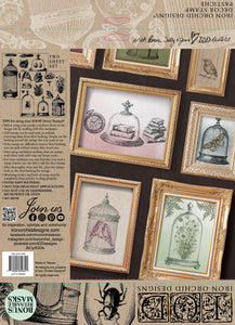 SPRING 2024 IRON ORCHID PASTICHE 2- 12"X12" STAMP SHEETS *free class included*