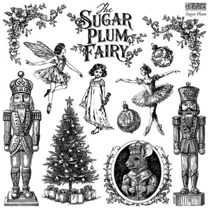 2025 Winter Holiday Collection Iron Orchid Sugar Plum 12x12 Stamp