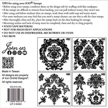 Load image into Gallery viewer, 2025 Iron Orchid Velveteen Stamp 4- 6x6 Sheets