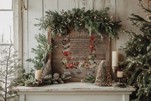 Load image into Gallery viewer, 2025 Winter Holiday Collection Iron Orchid Clementine Transfer 8x12- 8 page Pad