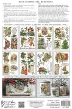 Load image into Gallery viewer, 2025 Winter Holiday Collection Iron Orchid Christmas Joy Transfer 8x12- 8 page Pad