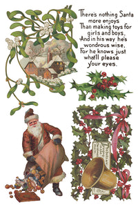 2025 Winter Holiday Collection Iron Orchid Christmas Joy Transfer 8x12- 8 page Pad
