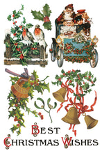 Load image into Gallery viewer, 2025 Winter Holiday Collection Iron Orchid Christmas Joy Transfer 8x12- 8 page Pad
