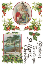 Load image into Gallery viewer, 2025 Winter Holiday Collection Iron Orchid Christmas Joy Transfer 8x12- 8 page Pad