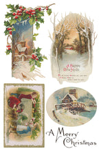 Load image into Gallery viewer, 2025 Winter Holiday Collection Iron Orchid Christmas Joy Transfer 8x12- 8 page Pad
