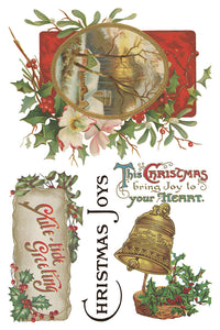 2025 Winter Holiday Collection Iron Orchid Christmas Joy Transfer 8x12- 8 page Pad