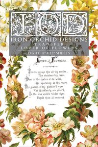 SPRING 2024 IRON ORCHID LOVER OF FLOWERS 8- 8