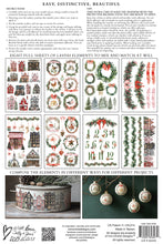 Load image into Gallery viewer, 2025 Winter Holiday Collection Iron Orchid Partridge Lane Transfer 8x12- 8 page Pad