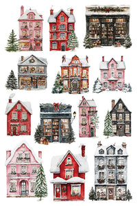 2025 Winter Holiday Collection Iron Orchid Partridge Lane Transfer 8x12- 8 page Pad