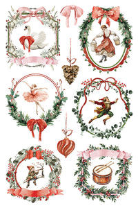 2025 Winter Holiday Collection Iron Orchid Partridge Lane Transfer 8x12- 8 page Pad