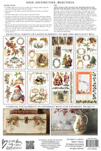 Load image into Gallery viewer, 2025 Winter Holiday Collection Iron Orchid Santa&#39;s Hollow Transfer 8x12- 8 page Pad