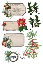 Load image into Gallery viewer, 2025 Winter Holiday Collection Iron Orchid Winter Botanist Transfer 8x12- 8 page Pad