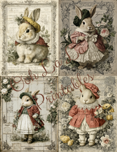 Load image into Gallery viewer, Dapper Bunnies- Ooh La La Printables