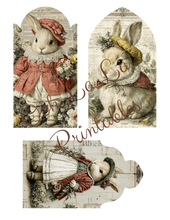 Load image into Gallery viewer, Dapper Bunnies- Ooh La La Printables