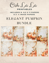 Load image into Gallery viewer, Elegant Pumpkin Bundle- Ooh La La Digital Printables