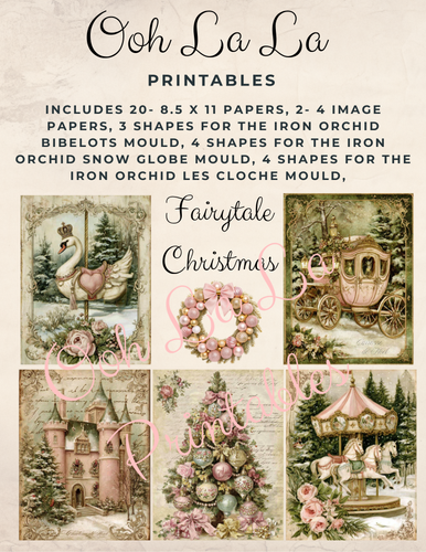 Fairytale Christmas- Ooh La La Printables