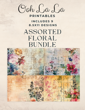 Load image into Gallery viewer, Floral Bundle- Ooh La La Digital Printables