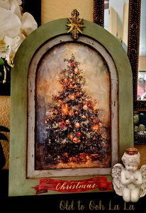 ARCHED WOOD GALLERY BLANK HOLIDAY