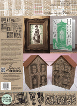 Load image into Gallery viewer, CHRISTMAS 2023 12&quot;X12&quot; IRON ORCHID DECOR STAMP ~PORTOBELLO ROAD~ 2 SHEETS