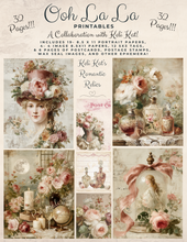 Load image into Gallery viewer, Keli Kat's Romantic Relics- Ooh La La Printables