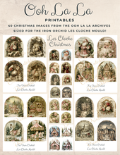 Load image into Gallery viewer, Les Cloche Christmas- Ooh La La Printables