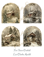 Load image into Gallery viewer, Les Cloche Winter Bridges, Ornate Gates, Carriages, &amp; Florals Vol. 6 - Ooh La La Printables
