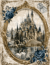 Load image into Gallery viewer, Les Swan Chateau- Ooh La La Printables