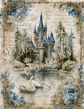 Load image into Gallery viewer, Les Swan Chateau- Ooh La La Printables