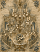 Load image into Gallery viewer, Les Swan Chateau- Ooh La La Printables