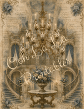 Load image into Gallery viewer, Les Swan Chateau- Ooh La La Printables